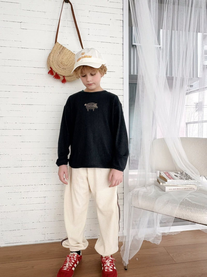 Ojodepapa - Korean Children Fashion - #fashionkids - Mini Piggy Tee - 8
