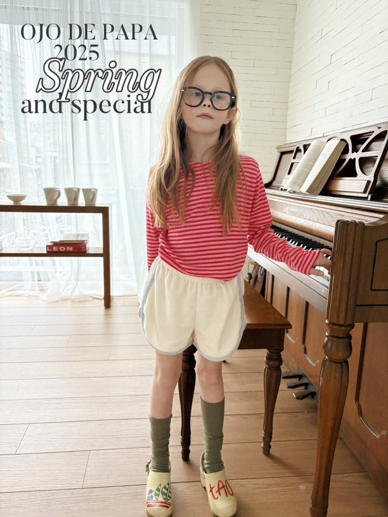 Ojodepapa - Korean Children Fashion - #kidzfashiontrend - Eyelet Tee