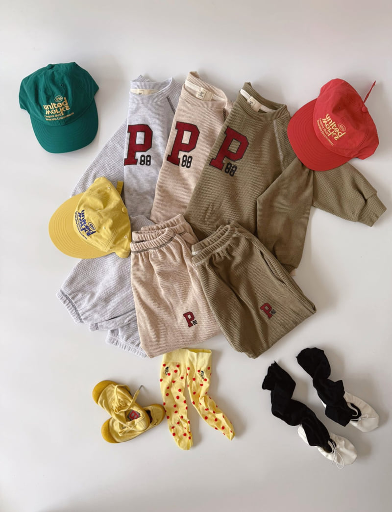 Ojodepapa - Korean Children Fashion - #magicofchildhood - 88 Waffle Pants - 7