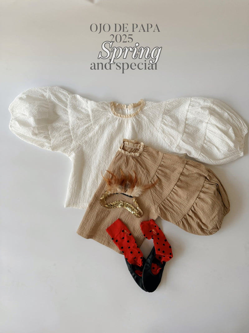 Ojodepapa - Korean Children Fashion - #prettylittlegirls - Bbotto Blouse