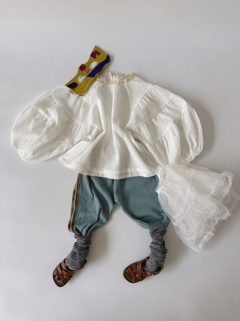 Ojodepapa - Korean Children Fashion - #stylishchildhood - Waffle Line Pants - 8