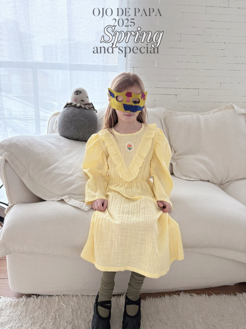Ojodepapa - Korean Children Fashion - #toddlerclothing - Florine One-piece - 4