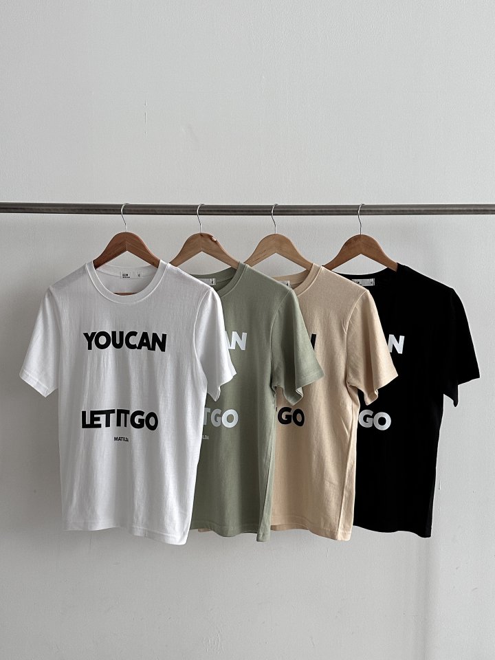 One the woman - Korean Women Fashion - #pursuepretty - Matilde Lettering Tee - 5