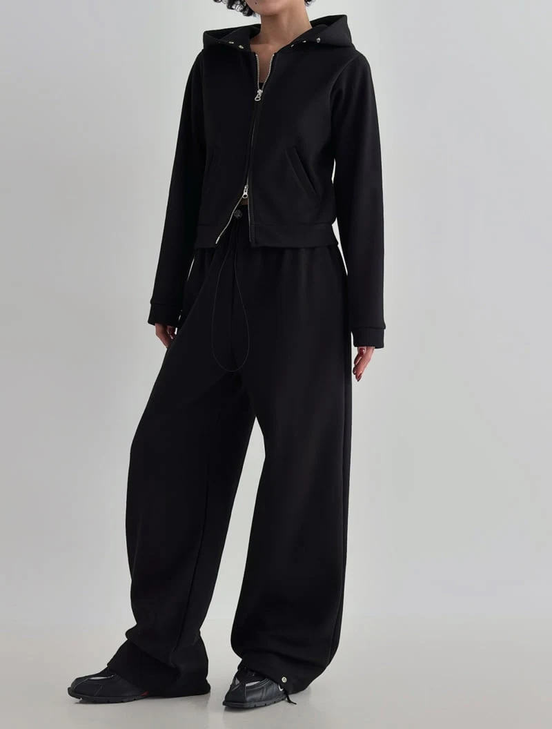One the woman - Korean Women Fashion - #shopsmall - Snap Two Way Top Bottom Set - 7