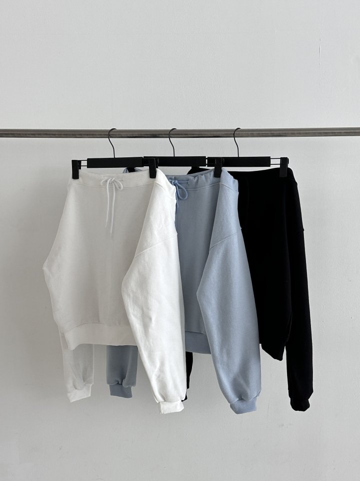 One the woman - Korean Women Fashion - #vintageinspired - Off Shoulder Sweatshirts - 6
