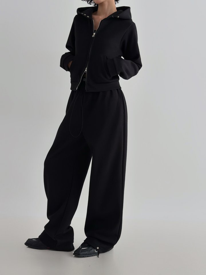 One the woman - Korean Women Fashion - #vintagekidsstyle - Snap Two Way Top Bottom Set - 3