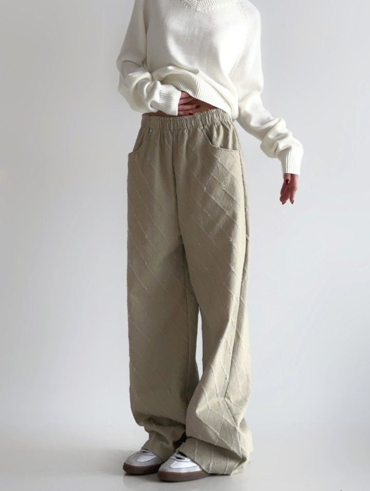 One the woman - Korean Women Fashion - #vintagekidsstyle - Dia Catch One Pants