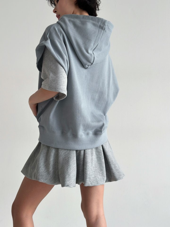 One the woman - Korean Women Fashion - #womensfashion - Vest Hood Sweatshirts - 2