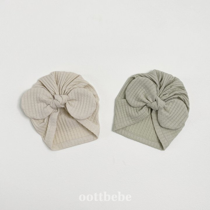 Oott Bebe - Korean Baby Fashion - #babyboutiqueclothing - Kiki Rib Turban