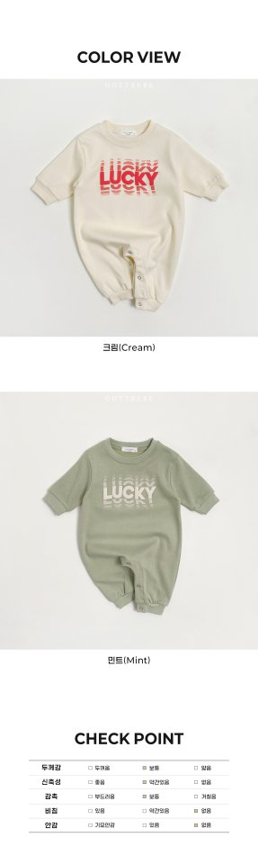 Oott Bebe - Korean Baby Fashion - #babyoninstagram - Lucky Full Body Suit - 12