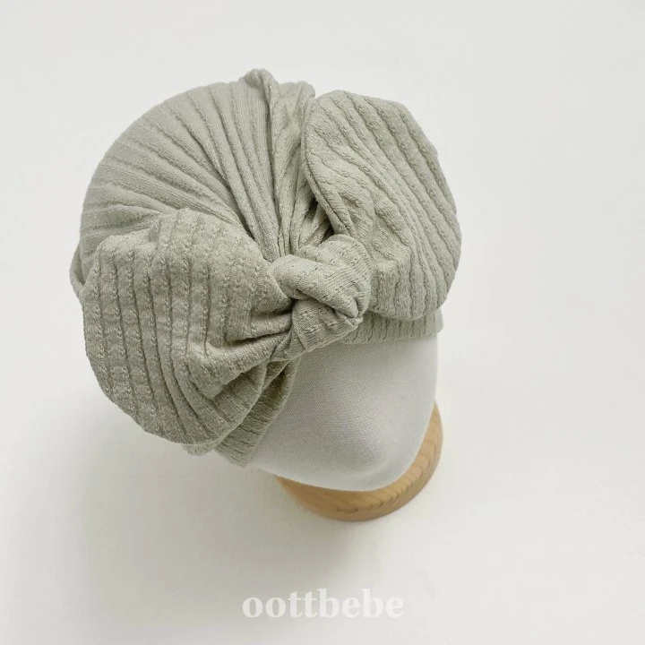 Oott Bebe - Korean Baby Fashion - #babyootd - Kiki Rib Turban - 8