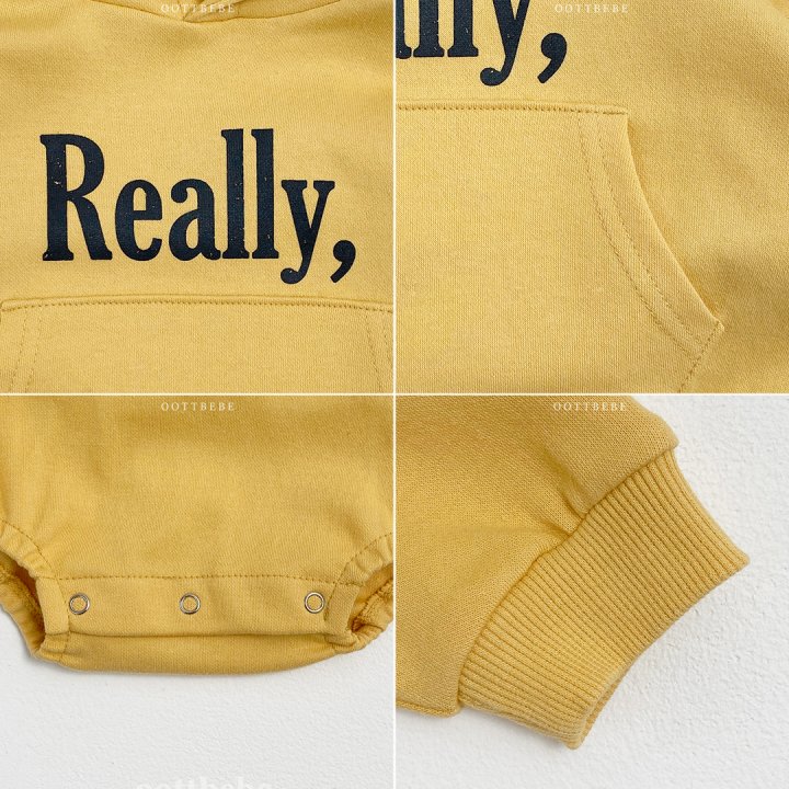 Oott Bebe - Korean Baby Fashion - #babyoutfit - Nice Hood Suit - 7