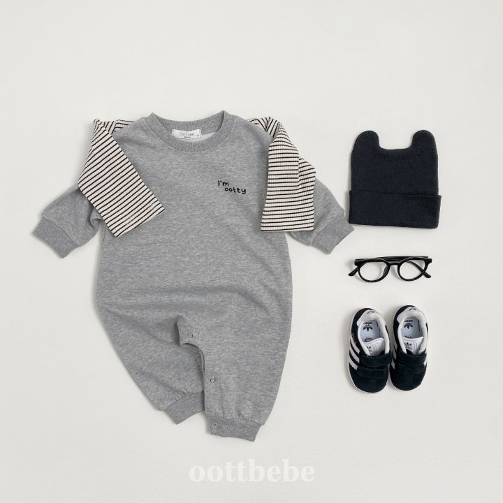 Oott Bebe - Korean Baby Fashion - #babyoutfit - Im Otti Full Body Suit - 4