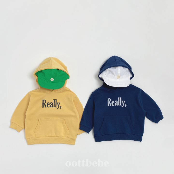Oott Bebe - Korean Children Fashion - #Kfashion4kids - Nice Hood Sweatshirts