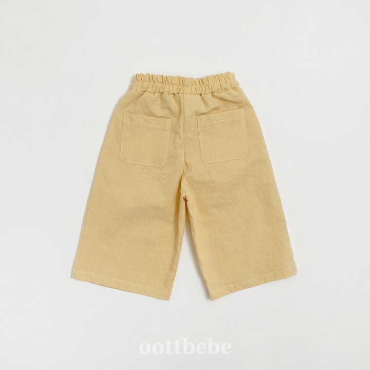 Oott Bebe - Korean Children Fashion - #childofig - Daily Wide Pants - 7