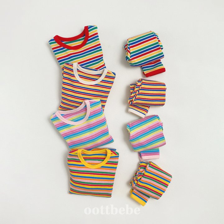 Oott Bebe - Korean Children Fashion - #childofig - Rainbow Easywear