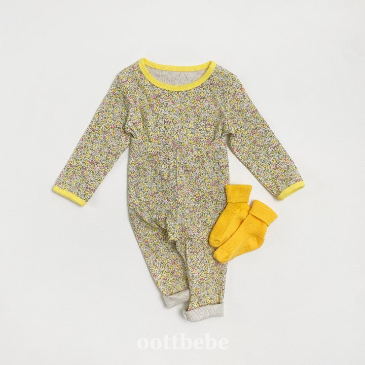 Oott Bebe - Korean Children Fashion - #childofig - Lace Flower Easywear - 6