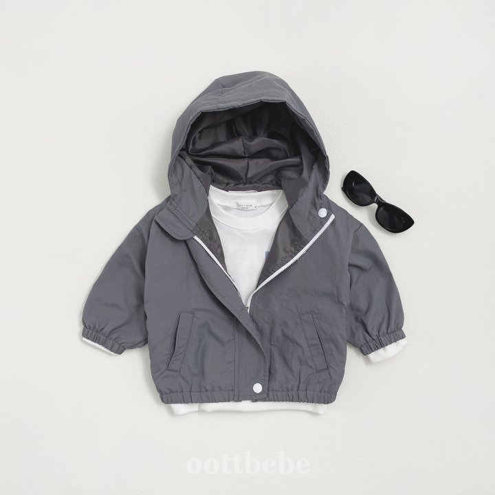 Oott Bebe - Korean Children Fashion - #childofig - Camp Windbreaker - 4