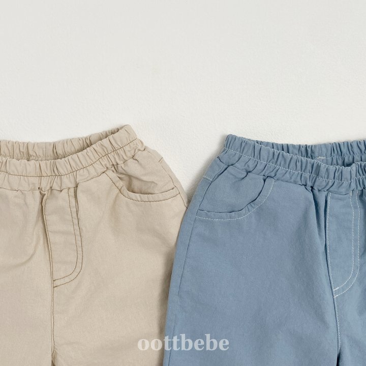 Oott Bebe - Korean Children Fashion - #childrensboutique - Cotton Cabra Pants - 6
