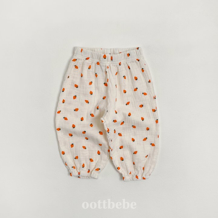 Oott Bebe - Korean Children Fashion - #childrensboutique - Vegetable Pants - 10
