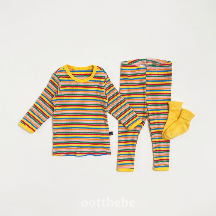 Oott Bebe - Korean Children Fashion - #designkidswear - Rainbow Easywear - 3