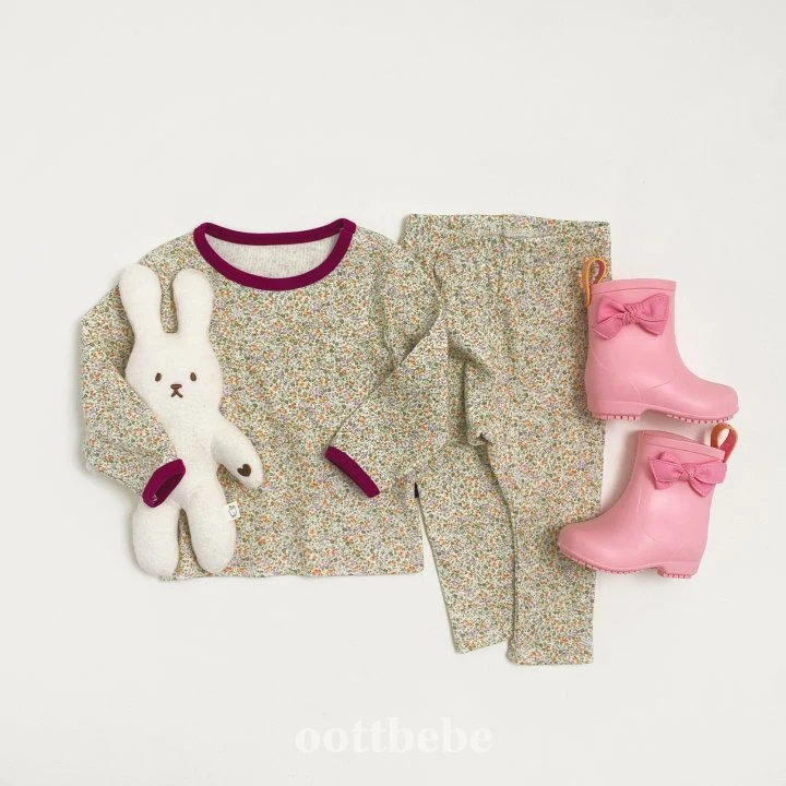 Oott Bebe - Korean Children Fashion - #discoveringself - Lace Flower Easywear - 9