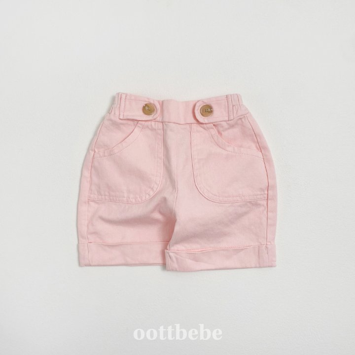 Oott Bebe - Korean Children Fashion - #fashionkids - Button Pants - 3