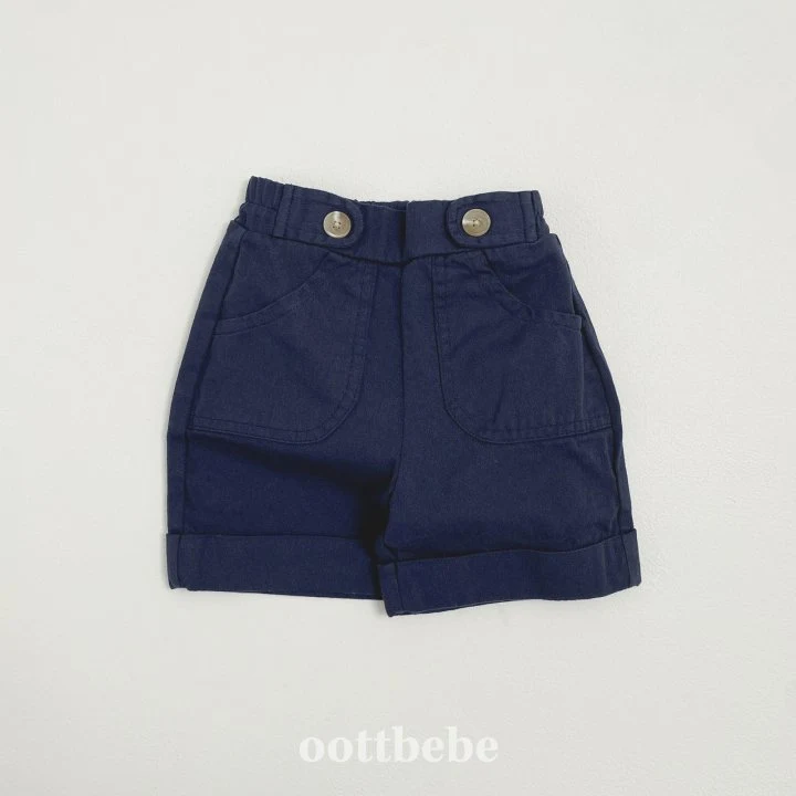 Oott Bebe - Korean Children Fashion - #fashionkids - Button Pants - 4