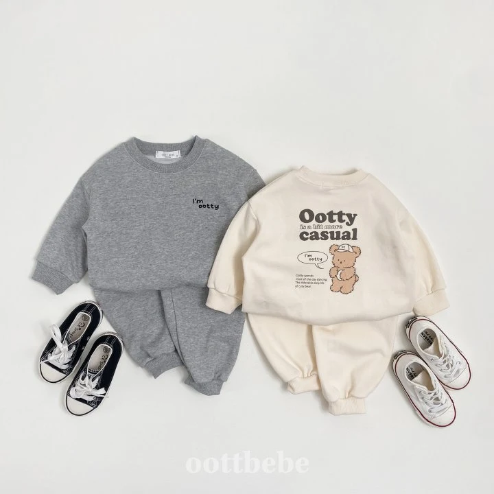 Oott Bebe - Korean Children Fashion - #kidsshorts - Im Otti Top Bottom Set