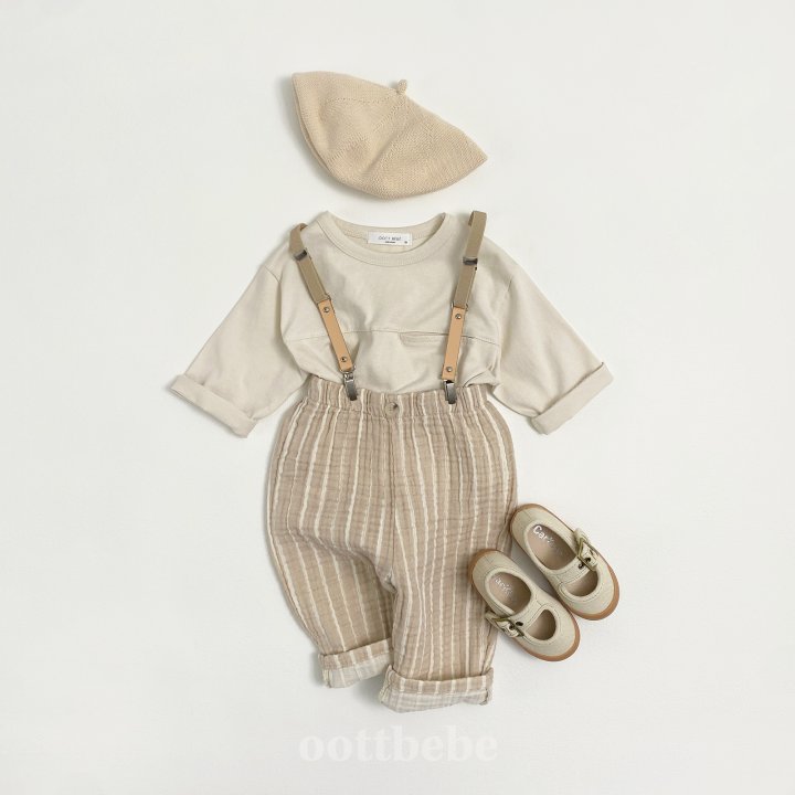 Oott Bebe - Korean Children Fashion - #kidsshorts - Wrinkle Pants - 7