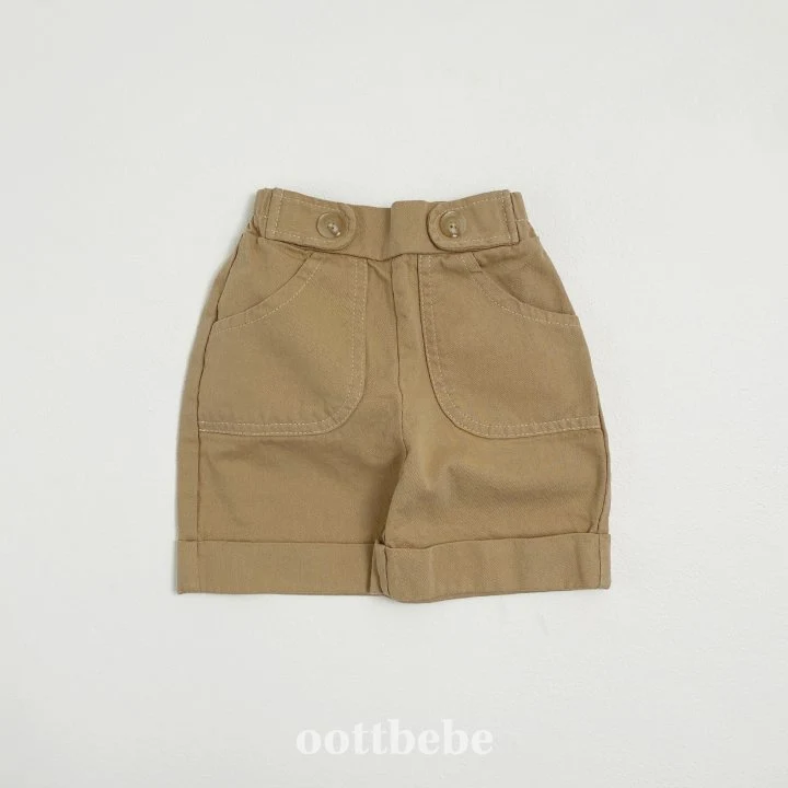 Oott Bebe - Korean Children Fashion - #kidsstore - Button Pants - 5