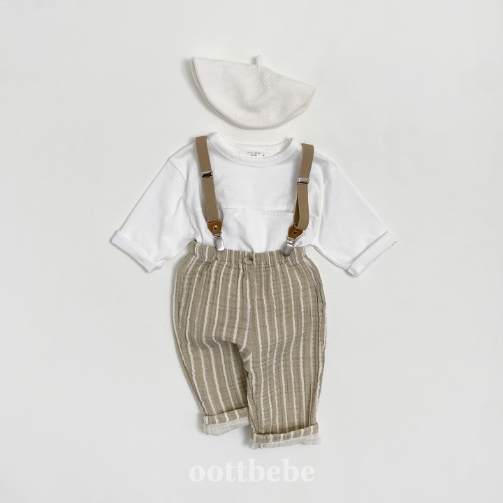 Oott Bebe - Korean Children Fashion - #kidsstore - Wrinkle Pants - 8