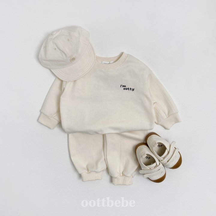Oott Bebe - Korean Children Fashion - #kidzfashiontrend - Im Otti Top Bottom Set - 3