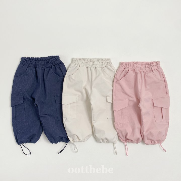 Oott Bebe - Korean Children Fashion - #kidzfashiontrend - Work Cargo Pants