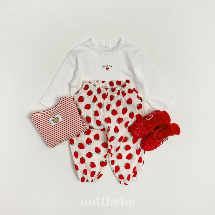 Oott Bebe - Korean Children Fashion - #Kfashion4kids - Vegetable Pants - 4