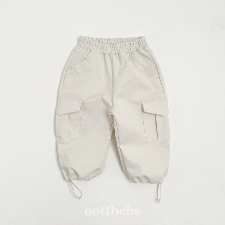 Oott Bebe - Korean Children Fashion - #littlefashionista - Work Cargo Pants - 4
