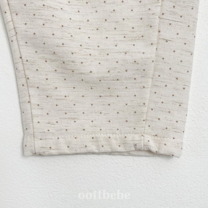 Oott Bebe - Korean Children Fashion - #minifashionista - Creamy Overalls - 8
