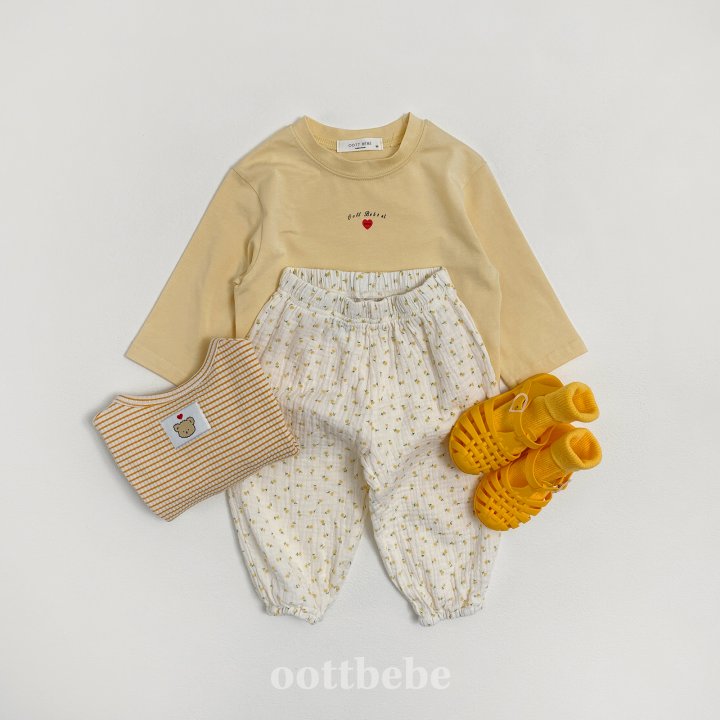 Oott Bebe - Korean Children Fashion - #minifashionista - Vegetable Pants - 6