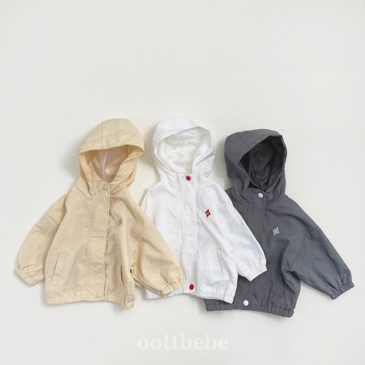 Oott Bebe - Korean Children Fashion - #minifashionista - Camp Windbreaker