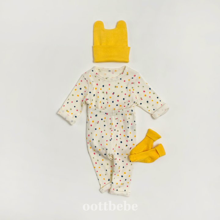 Oott Bebe - Korean Children Fashion - #minifashionista - Jelly Bean Easywear - 4