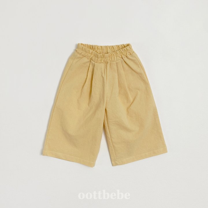 Oott Bebe - Korean Children Fashion - #prettylittlegirls - Daily Wide Pants - 3