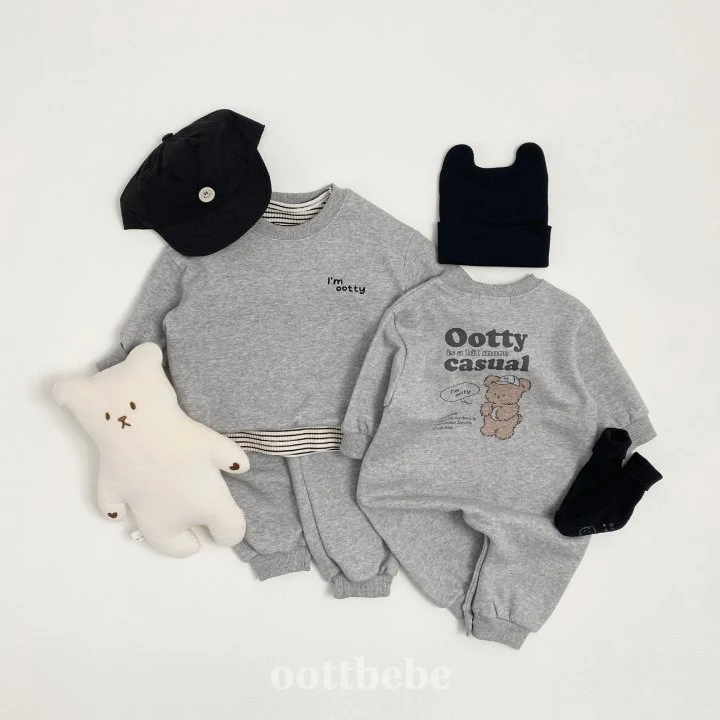 Oott Bebe - Korean Children Fashion - #stylishchildhood - Im Otti Top Bottom Set - 11