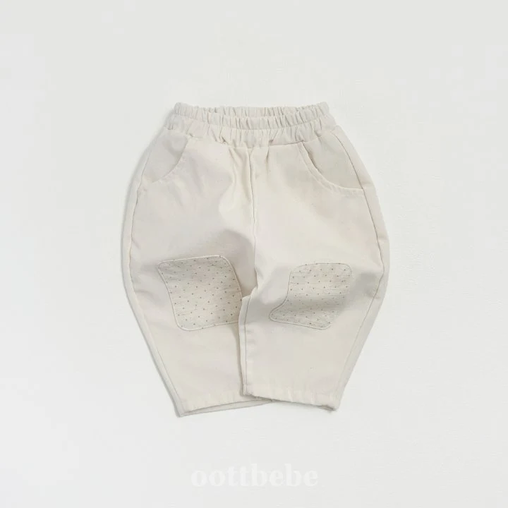 Oott Bebe - Korean Children Fashion - #stylishchildhood - Creamy Pants - 10