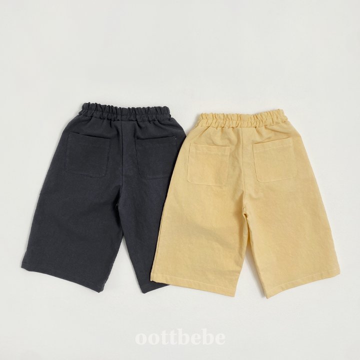 Oott Bebe - Korean Children Fashion - #stylishchildhood - Daily Wide Pants - 6