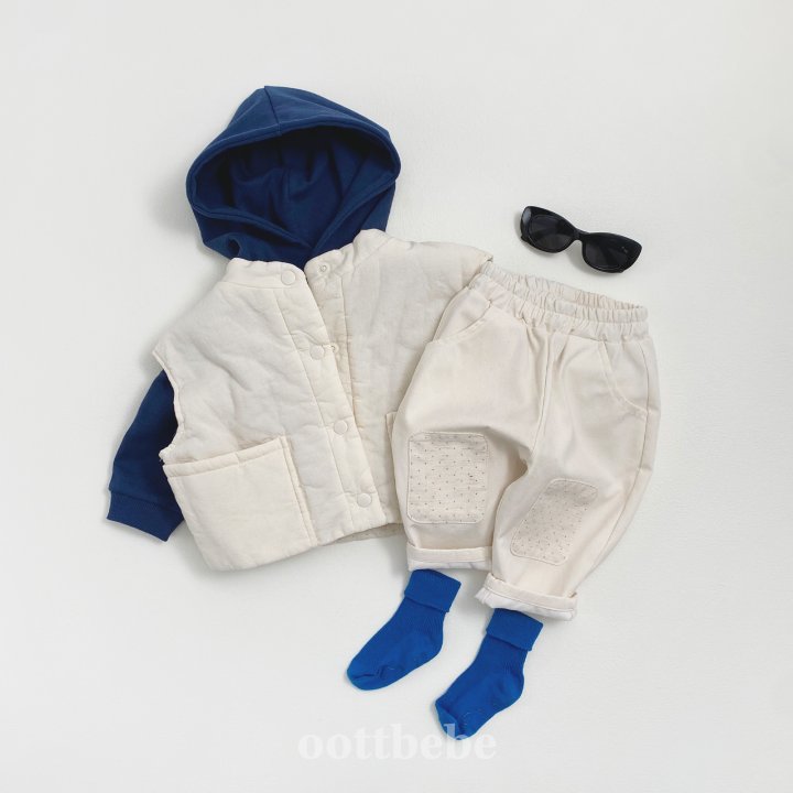 Oott Bebe - Korean Children Fashion - #todddlerfashion - Creamy Pants - 8