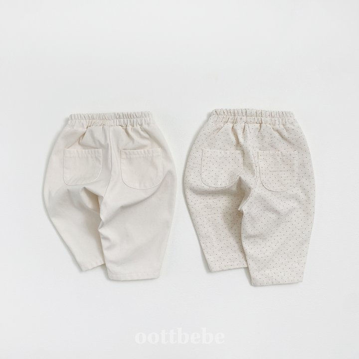 Oott Bebe - Korean Children Fashion - #toddlerclothing - Creamy Pants - 9