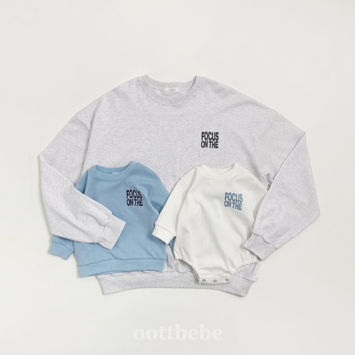 Oott Bebe - Korean Women Fashion - #momslook - Focus On Sweatshirts MOM