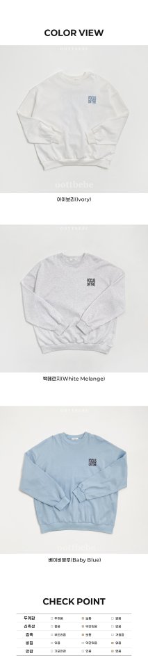 Oott Bebe - Korean Women Fashion - #thelittlethings - Focus On Sweatshirts MOM - 11