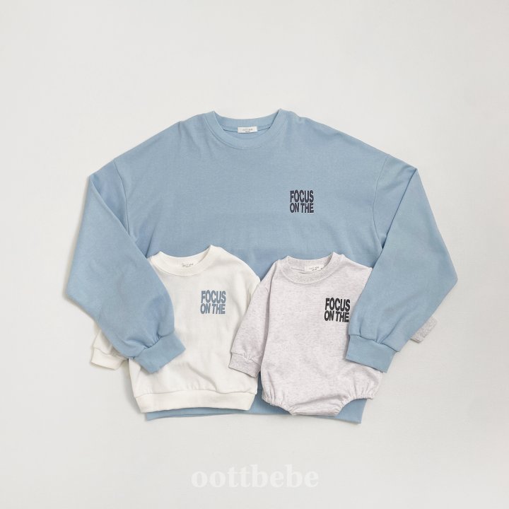 Oott Bebe - Korean Women Fashion - #womensfashion - Focus On Sweatshirts MOM - 4