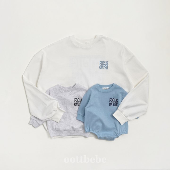 Oott Bebe - Korean Women Fashion - #womensfashion - Focus On Sweatshirts MOM - 3